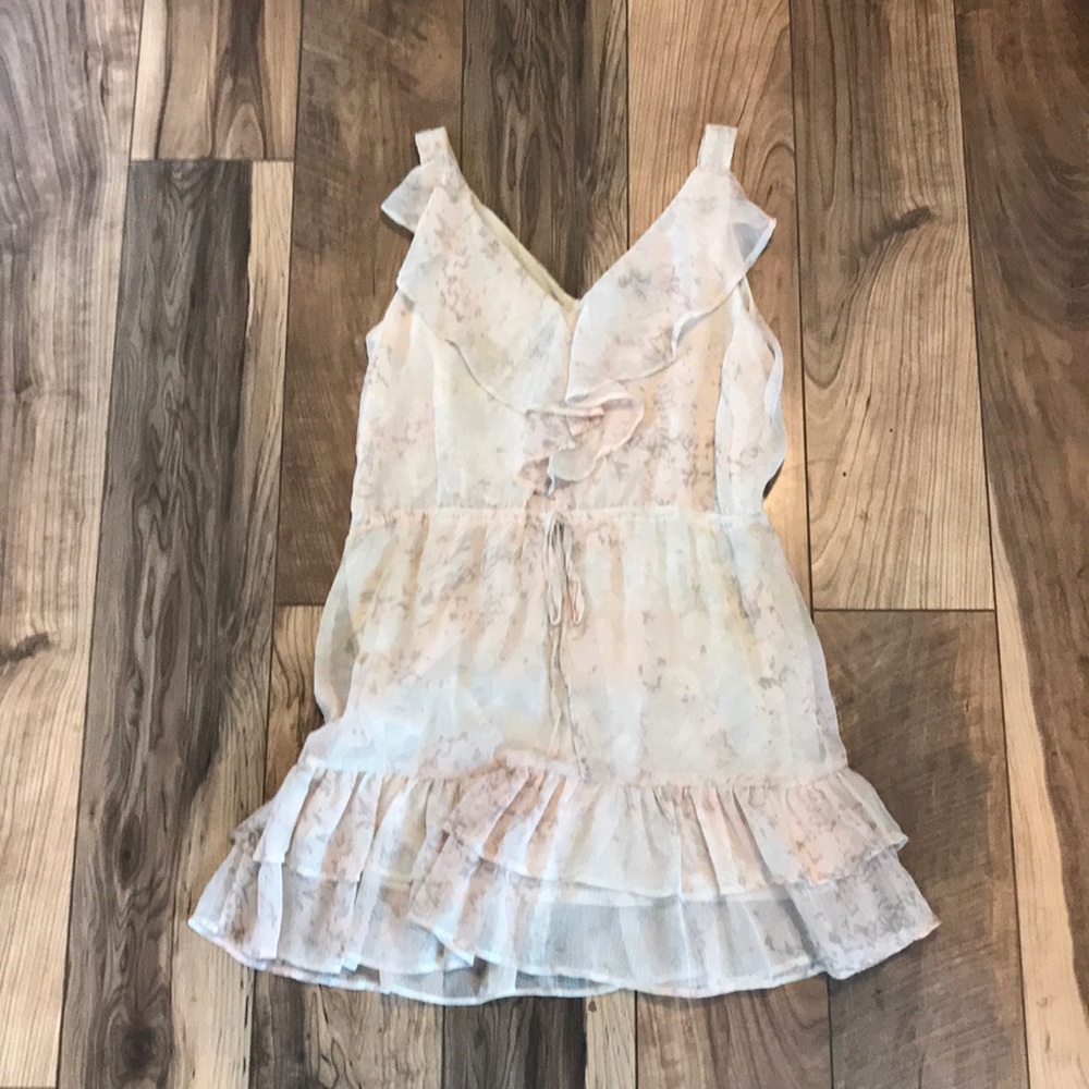 MYTH NYC country floral mini dress